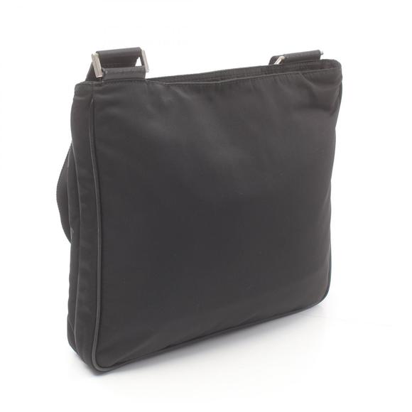 Prada Leather Nylon Bag Shoulder - Picture 1 of 9